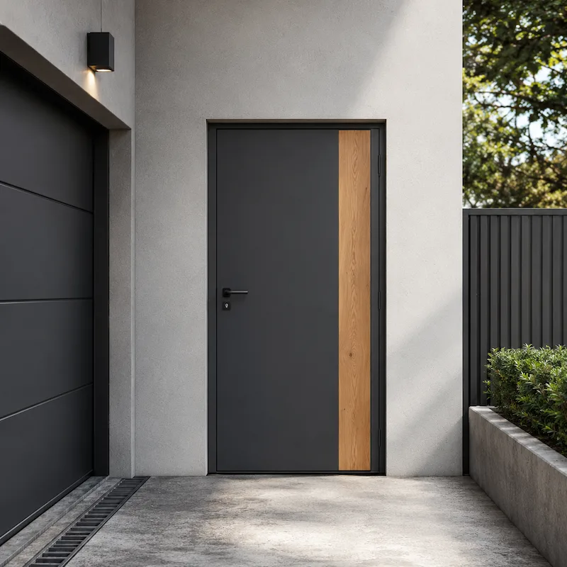 Porte Acces Garage - Belles Baies Solabaie